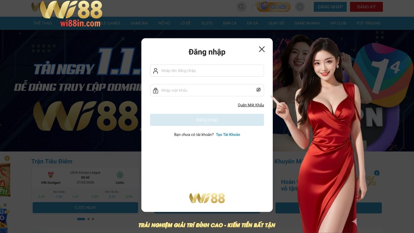 Hướng dẫn đăng nhập Wi88 đơn giản cho newbie