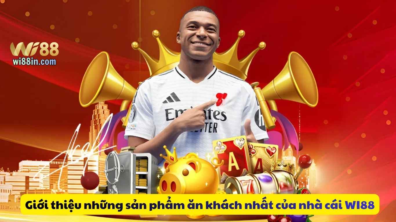 Giới thiệu những sản phẩm ăn khách nhất của nhà cái WI88