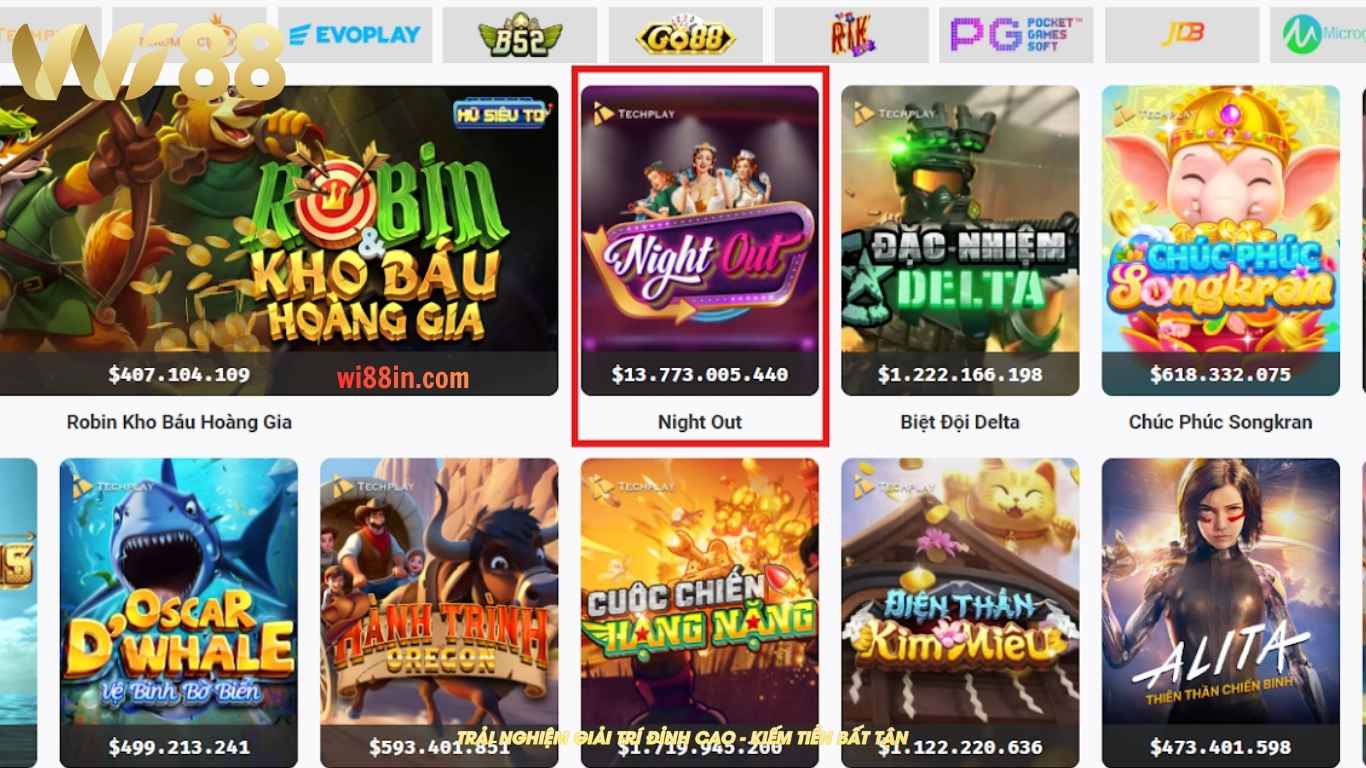 Night Out Wi88 là game gì? Cách chơi ra sao?